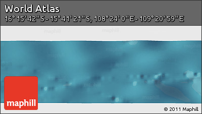 Satellite Panoramic Map of the Area around 15° 58' 32" S, 108° 52' 30" E
