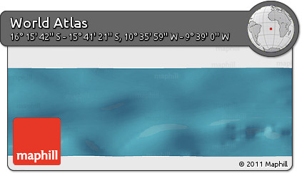 Satellite Panoramic Map of the Area around 15° 58' 32" S, 10° 7' 30" W