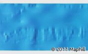 Shaded Relief 3D Map of the area around 15° 58' 32" S, 136° 46' 30" W