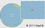 Savanna Style Location Map of the area around 15° 58' 32" S, 136° 46' 30" W