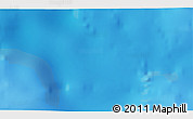 Physical 3D Map of the area around 15° 58' 32" S, 154° 46' 30" E