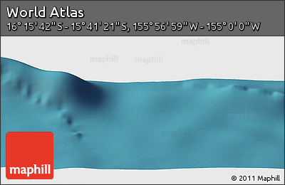 Satellite Panoramic Map of the Area around 15° 58' 32" S, 155° 28' 29" W