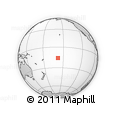 Outline Map of the Area around 15° 58' 32" S, 158° 1' 30" W, rectangular outline