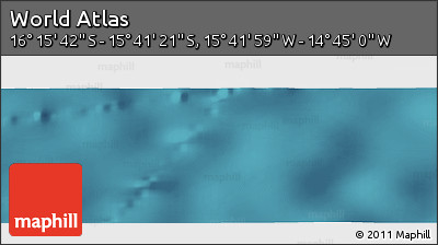 Satellite Panoramic Map of the Area around 15° 58' 32" S, 15° 13' 29" W