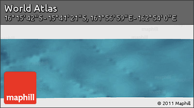 Satellite Panoramic Map of the Area around 15° 58' 32" S, 162° 25' 30" E
