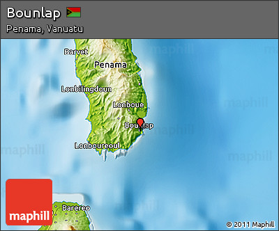 Physical 3D Map of Bounlap