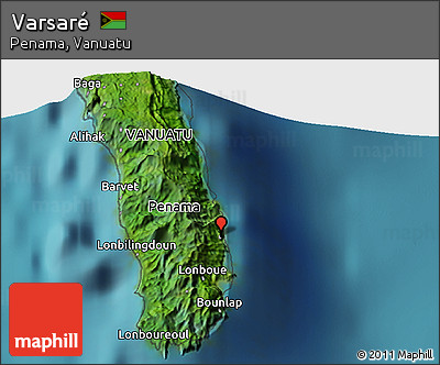 Satellite 3D Map of Varsaré