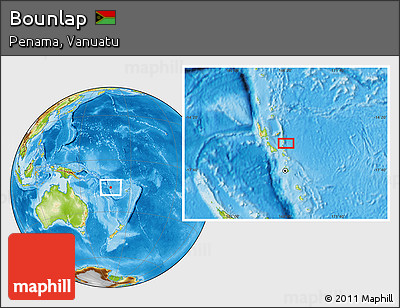 Physical Location Map of Bounlap