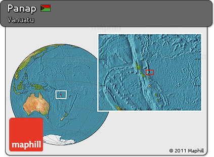 Satellite Location Map of Panap
