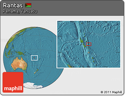 Satellite Location Map of Rantas