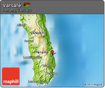 Physical Map of Varsaré