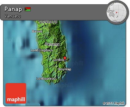 Satellite Map of Panap