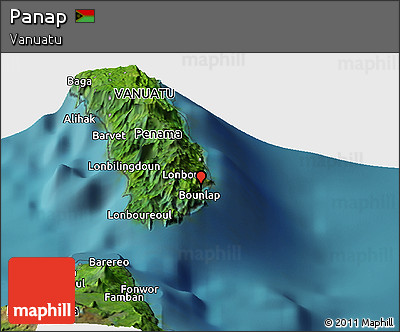 Satellite Panoramic Map of Panap