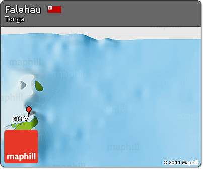 Physical 3D Map of Falehau