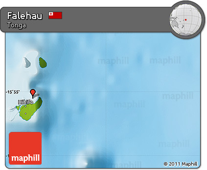 Physical Map of Falehau