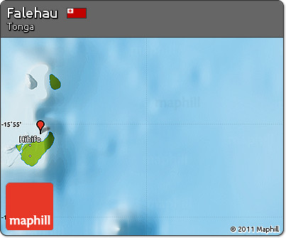 Physical Map of Falehau