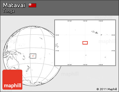 Blank Location Map of Matavai