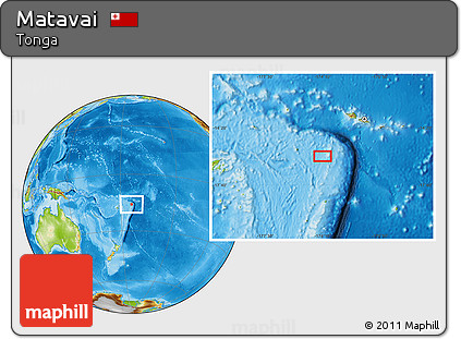 Physical Location Map of Matavai