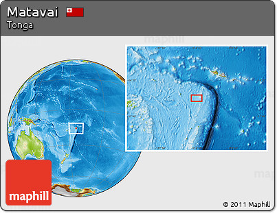 Physical Location Map of Matavai