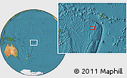 Satellite Location Map of the area around 15° 58' 32" S, 174° 10' 30" W
