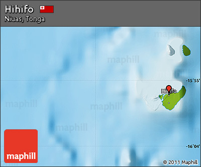 Physical Map of Hihifo