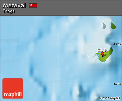 Physical Map of Matavai