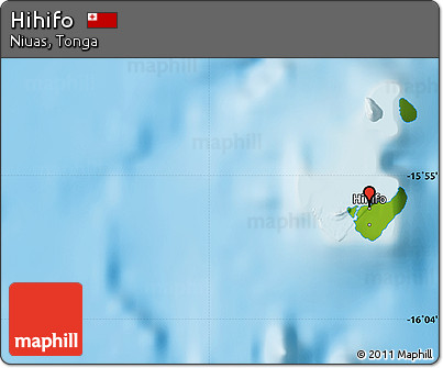 Physical Map of Hihifo