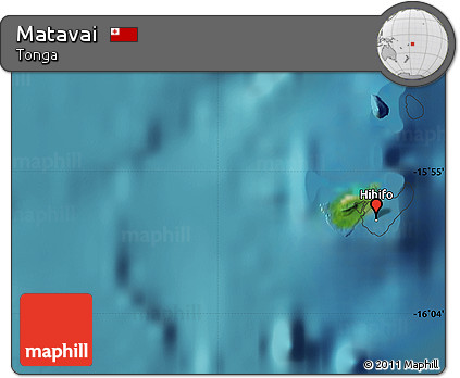 Satellite Map of Matavai