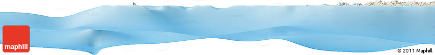 Shaded Relief Horizon Map of the Area around 15° 58' 32" S, 179° 16' 30" E