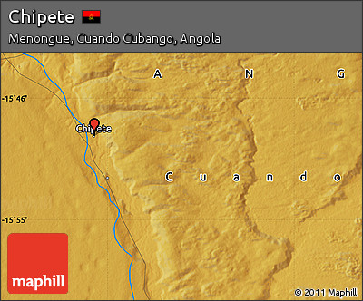 Physical Map of Chipete