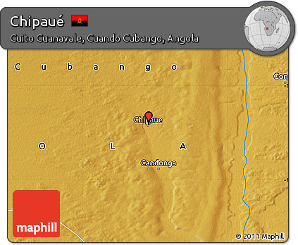 Physical Map of Chipaué