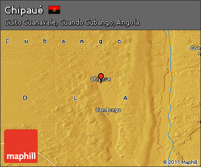 Physical Map of Chipaué