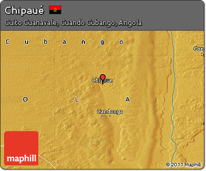 Physical Map of Chipaué