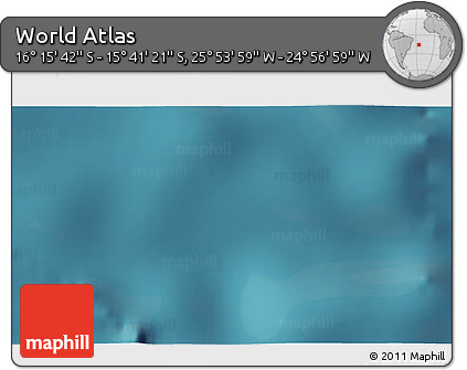 Satellite 3D Map of the Area around 15° 58' 32" S, 25° 25' 29" W