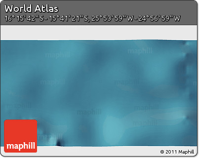 Satellite 3D Map of the Area around 15° 58' 32" S, 25° 25' 29" W