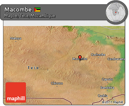 Satellite 3D Map of Macombe