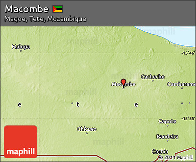 Physical Map of Macombe