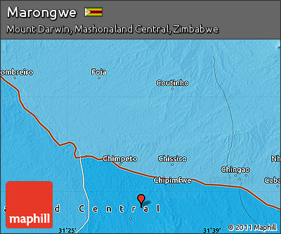 Political Map of Marongwe