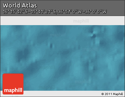 Satellite 3D Map of the Area around 15° 58' 32" S, 36° 28' 30" W
