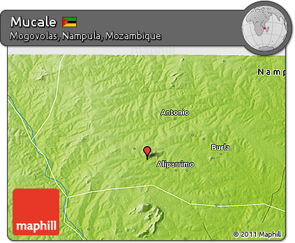 Physical 3D Map of Mucale