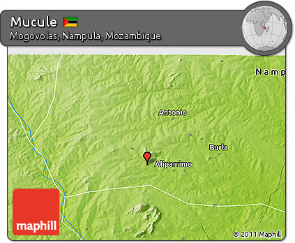 Physical 3D Map of Mucule