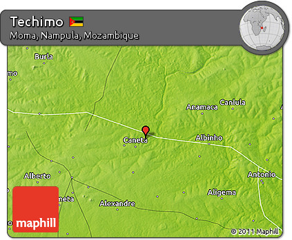 Physical 3D Map of Techimo