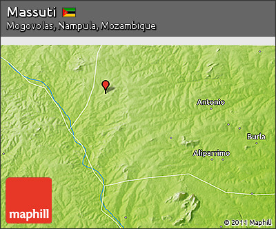 Physical 3D Map of Massuti