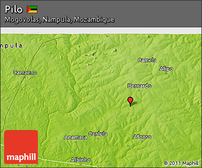 Physical 3D Map of Pilo