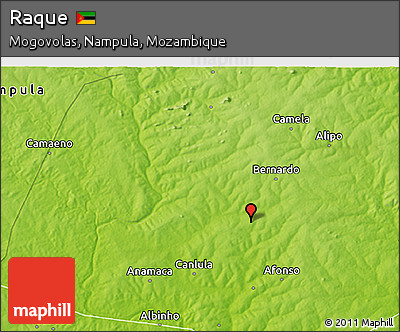 Physical 3D Map of Raque