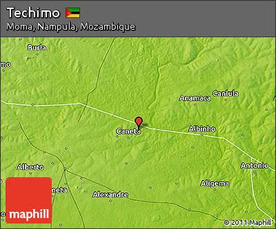 Physical 3D Map of Techimo