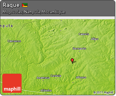 Physical 3D Map of Raque