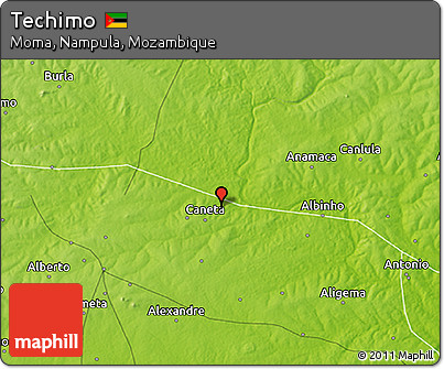 Physical 3D Map of Techimo
