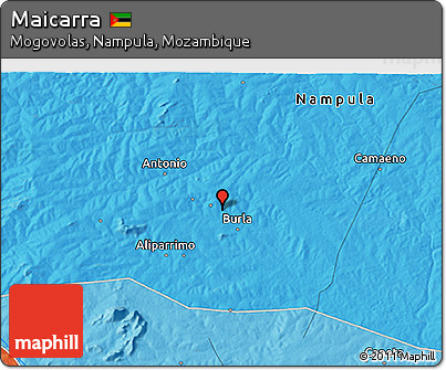 Political 3D Map of Maicarra