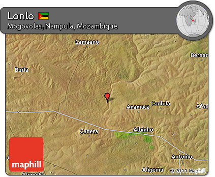 Satellite 3D Map of Lonlo